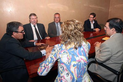 L'acord l'han signat Joan Carles Ollé, degà del Col·legi de Notaris, i Àngel Ros, alcalde de Lleida..