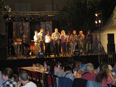 Foto 2. El sopar ha comptat amb uns 200 comensals.