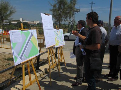 Foto 2. L'actuació està finançada pel ministeri de Foment pel traspàs de carreteres.