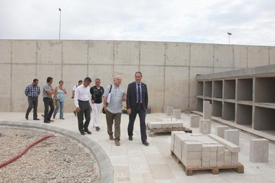 Fotografia de la visita d'obres 2.