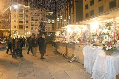 Mercadet plaça Sant Joan.