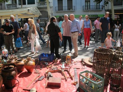 Foto 4. El mercat de Ferran està obert els diumenges, de 09 a 14 h.
