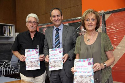 Presseguer i Arderiu amb Josep Pueyo (Coordinadora de Jubilats)..