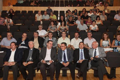 La Sala 2 de l'Auditori ha acollit els actes de clausura del 25è aniversari de l'entitat..