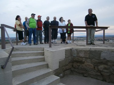 Foto 3. La sortida obra els actes de la Setmana de la Mobilitat Sostenible i Segura i s’inclou en l’Obet del Centre Històric.