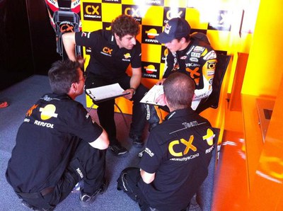 Foto 2. El Mundial de Moto 2 es disputa aquest cap de setmana a Alcanyís.