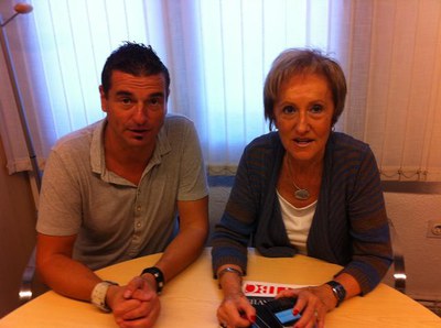 Fotografia de la reunió amb l'AAVV de Llívia.