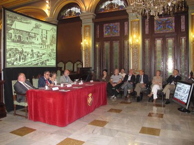 Foto 2. Ros ha destacat la riquesa que ha aportat l'aigua a les terres de Lleida.