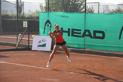 Foto 2. Sílvia García, en la primera jornada del campionat.