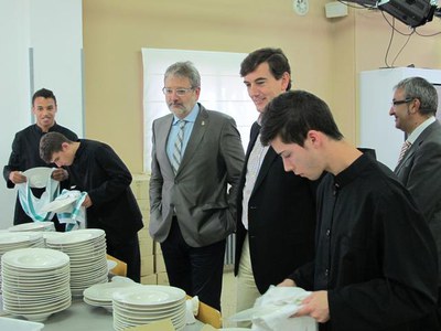 Fotografia de la visita.