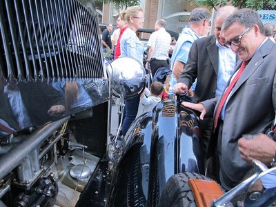 Foto 2. 25 Hispano-Suiza participen en aquest I Rally Catalunya de Cotxes d'Època - Punto Ràdio.