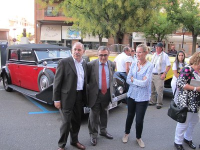 Foto 3. Ros i Mínguez, amb Manel Tahull, director de Punto Ràdio a Lleida.