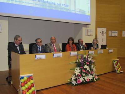Foto 3. L'alcalde ha participat en l'acte inaugural de les XXII Jornades Estatals.