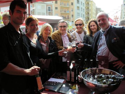 Foto 3. Torres de Sanui també està present en aquesta trobada, que se celebra per tercer any a la ciutat.