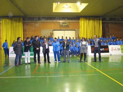 Foto 3. Unes 70 jugadores formen els 8 equips del CECELL.