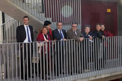 Els 116 habitatges han estat construïts per l'Obra Social "la Caixa" en un solar municipal.