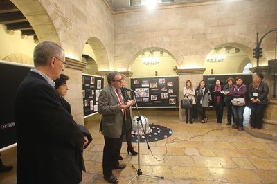 Inauguració de l'exposició "Els més petits visiten La Panera"..