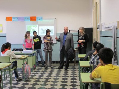 Fotografia de la visita.