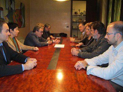 Fotografia de la visita.