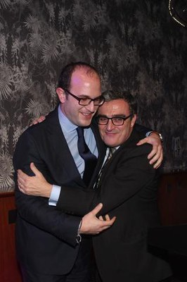 Foto 2. El paer en cap va ser l'encarregat de defensar la candidatura de Marc Ceron.