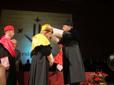 Fotografia de l'acte d'investidura.