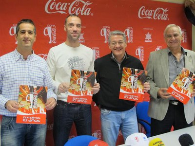 Fotografia 2 de la presentació de la Copa Coca-Cola.