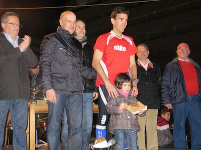 Foto 4. Iván Espílez ha repeteix com a guanyador d'aquesta cita esportiva.