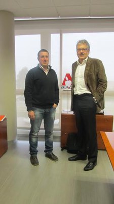 El regidor de Turisme ha visitat les instal·lacions d'Actel..