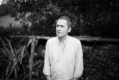 El músic Jabier Muguruza, diumenge a Lleida..