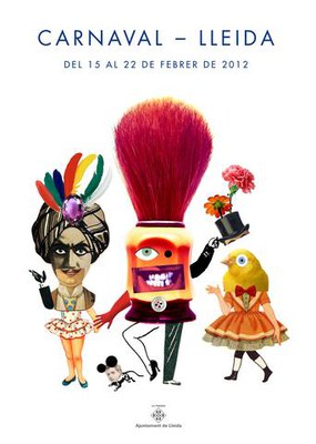Imatge del cartell guanyador del carnaval 2012.