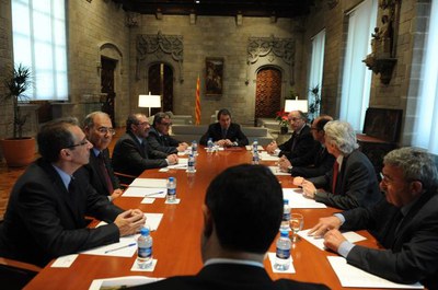 Els responsables del consorci han exposat al President Mas els eixos principals de GlobaLleida: generar valor i aconseguir un impacte positiu en l’ec….