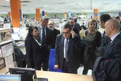 540 persones treballen en les actuals instal·lacions d'Atento, situades al barri de Pardinyes..