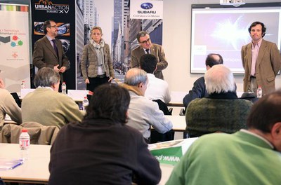 L'alcalde, acompanyat de la tinenta d'alcalde Montse Mínguez i del director del Parc, Josep Clotet, ha donat la benvinguda al parc als assistents a l….