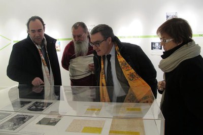 Fotografia de la visita.