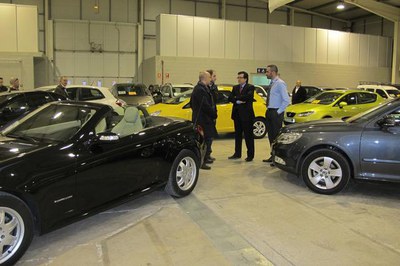 Foto 2. En aquesta edició, s'han venut 130 vehicles i hi han passat uns 14.000 visitants.