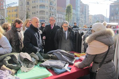 Àngel Ros i Josep Bellera han saludat els paradistes.