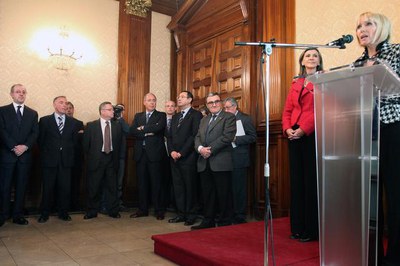 La presa de possessió s'ha celebrat a la subdelegació del govern a Lleida..