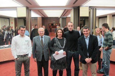 Foto 2. El sopar ha tingut lloc a l'hotel Ars de Lleida.