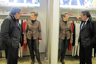 Foto 2. Aquesta botiga està ubicada a la coneguda Casa de los Sauces de l'Eix Comercial.