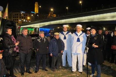 Foto 3. Parra ha agraït la implicació de la Germandat en l'organització de la festa del Carnaval.