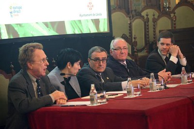 La conferència “Progrés i canvi climàtic, com es va compatible?” a càrrec d'Arnau Queralt, Director del Consell Assessor per al Desenvolupament Soste….