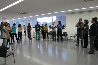 Foto 2. També han vistiat els joves de KooXacció.