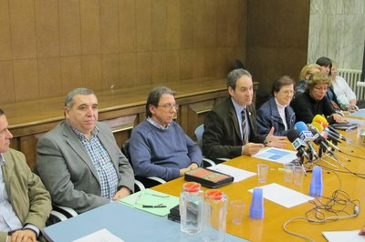 Fotografia de la roda de premsa 3.