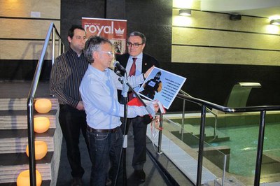 Reconeixement a Juanjo Garra.