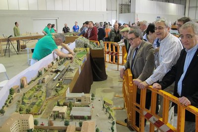 Foto 3. Ros ha destacat l’increment d’expositors i la bona resposta dels visitants.