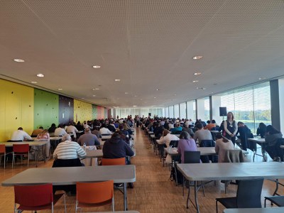 Els exàmens s'han dut a terme avui a la Llotja.