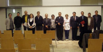 Foto 2. L'acte ha tingut lloc aquest dijous, a la Regidoria de Cultura.