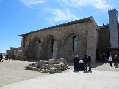 Foto 2. L’alcalde de Lleida ha assegurat que els lleidatans estan incorporant aquest espai a la visita del patrimoni cultural, històric i paisatgísti….