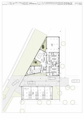 Plànol 1 del Centre de Piragüisme de Lleida.