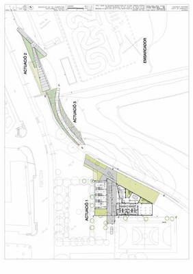 Plànol 2 del Centre de Piragüisme de Lleida.